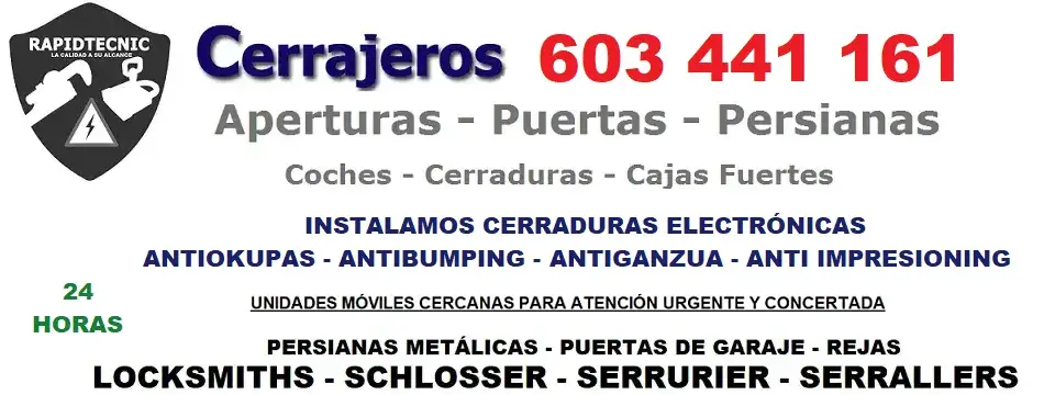 Cerrajero Urbanización la Esmeralda, Rincón de la Victoria