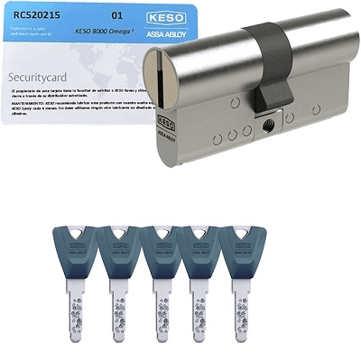 Cilindro de seguridad KESO 8000 Omega 2 Ultra